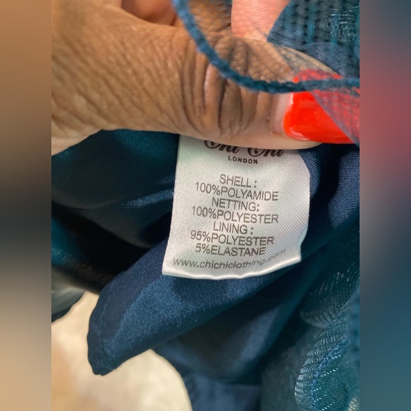 #168 Chi Chi London Cami Lace Skater Dress size 8 BWT - Picture 9 of 12